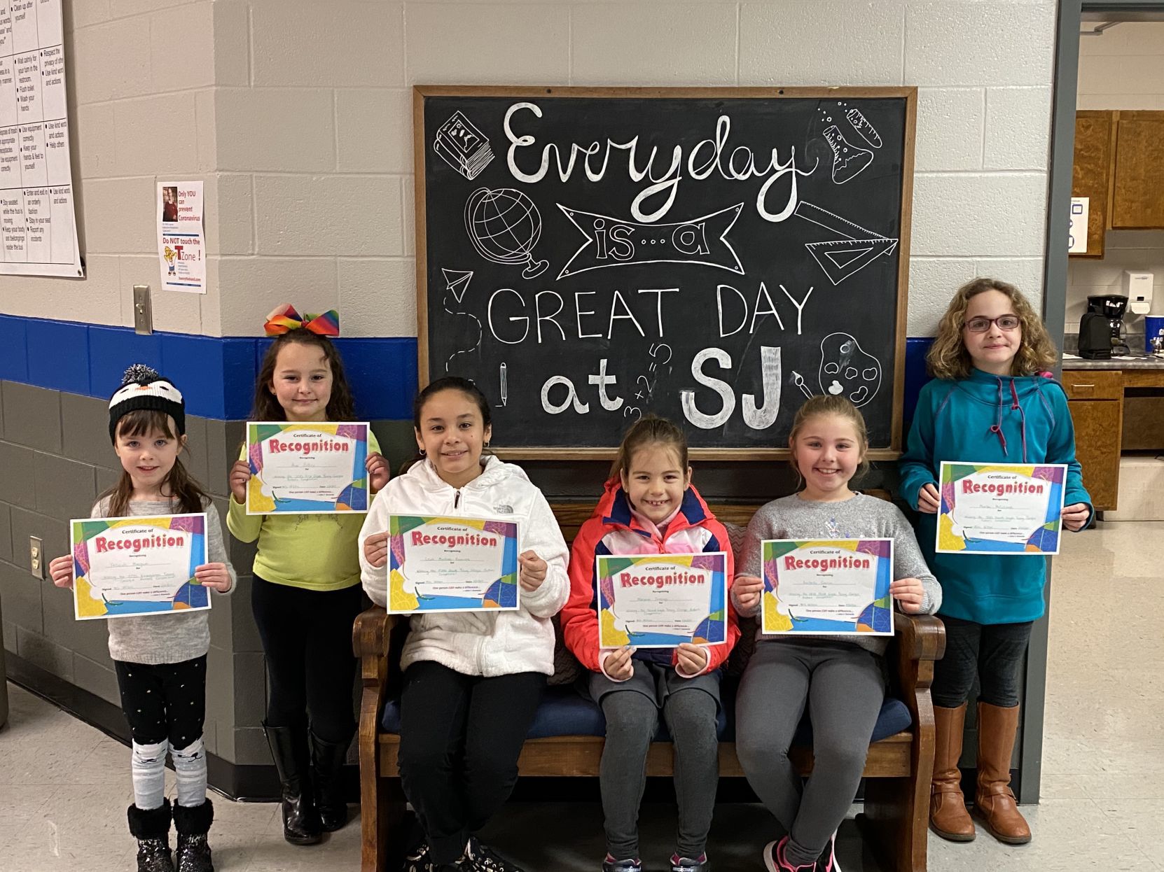 SJES Young Georgia Author winners
